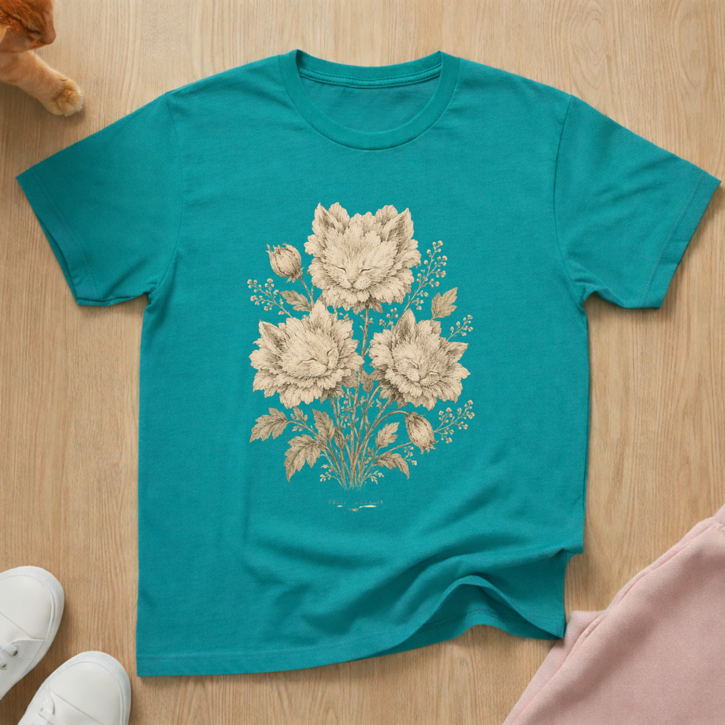 Felis Floralis T-shirt