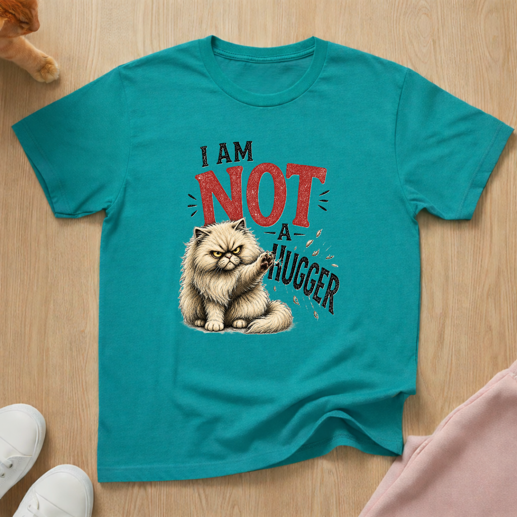 Not a hugger (dark) T-shirt