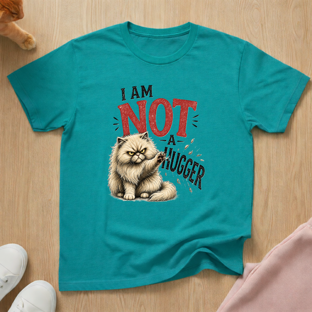 Not a hugger (dark) T-shirt
