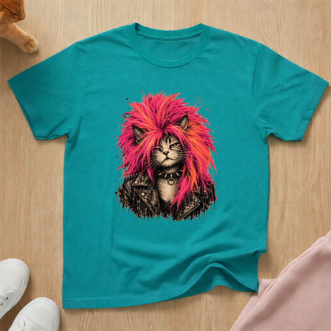 Girl punk T-shirt