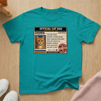 Cat dad ID T-shirt