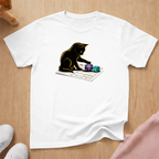Kitten with dice T-shirt