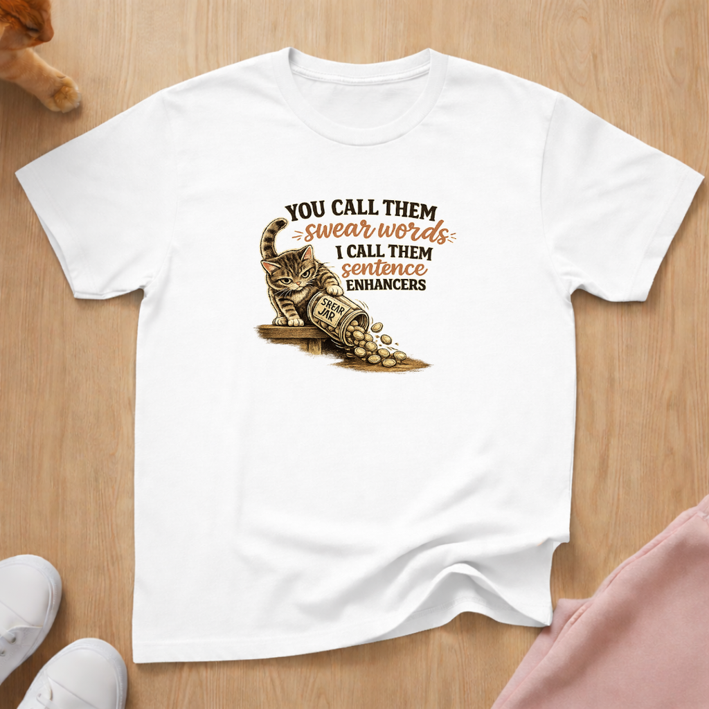 Sentence enhancers (dark) T-shirt