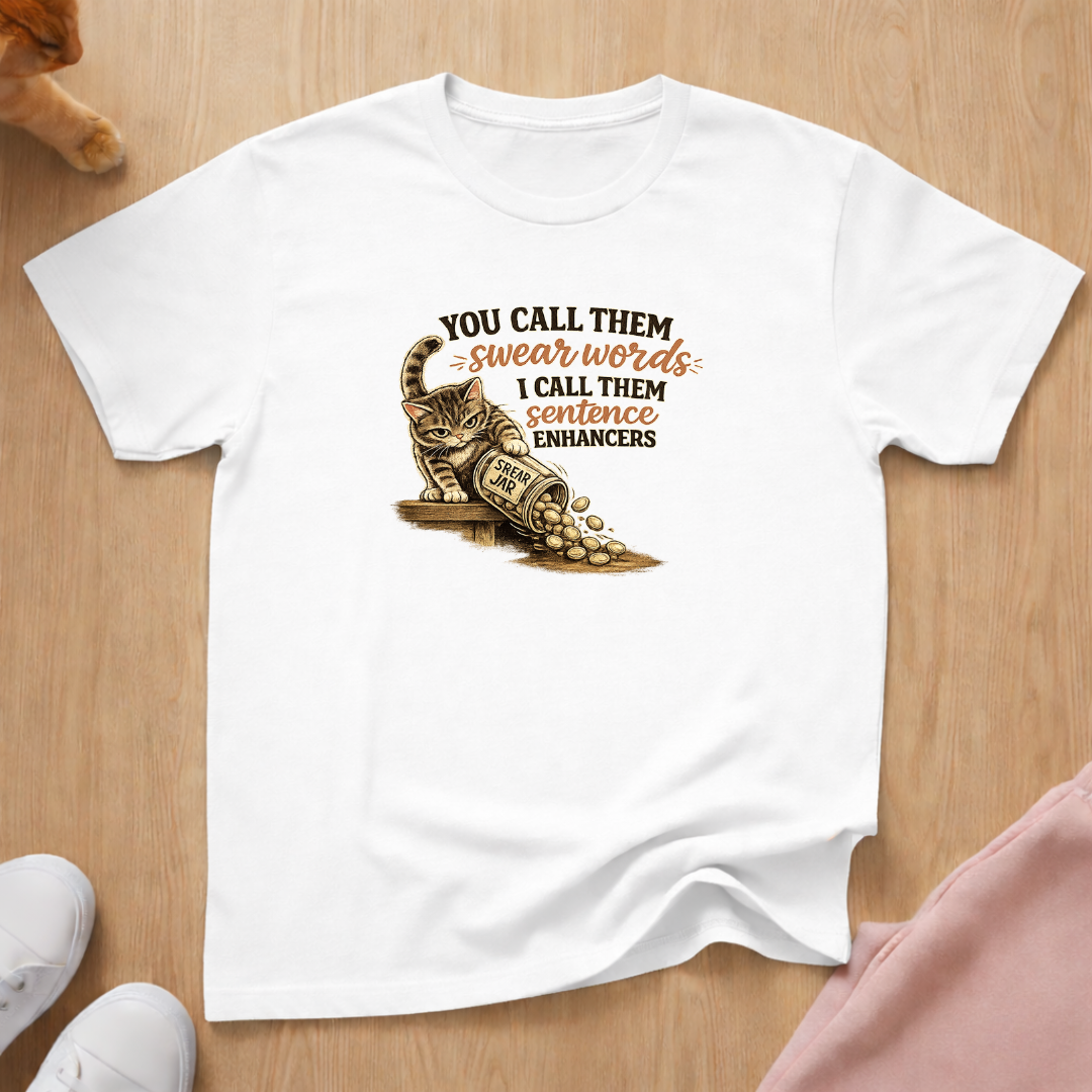 Sentence enhancers (dark) T-shirt