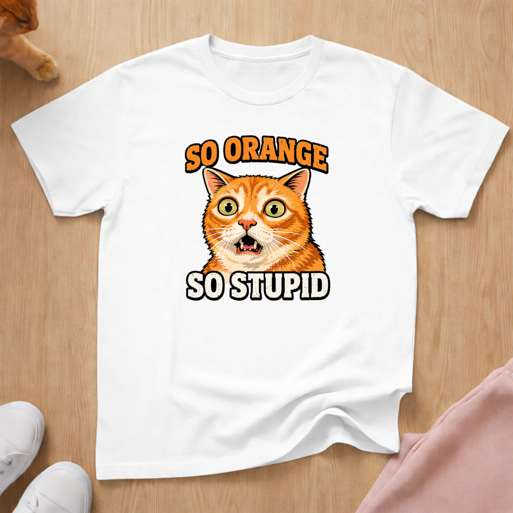 So orange T-shirt