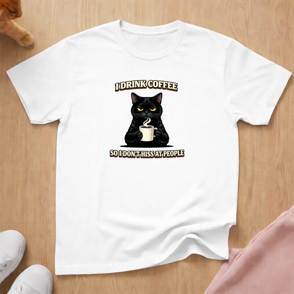 I drink coffee T-shirt