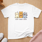 Sleepy Hungry Chaotic T-shirt