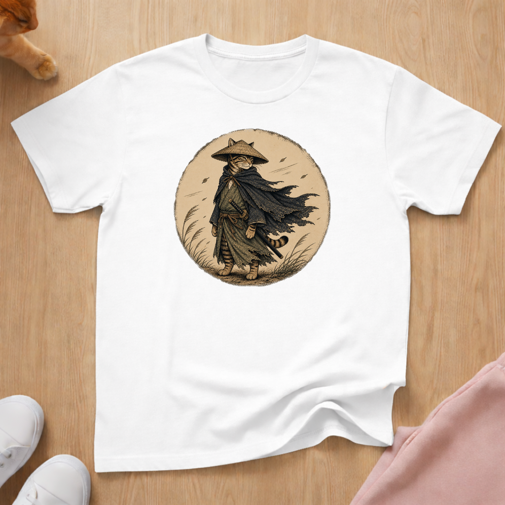 Ronin cat T-shirt