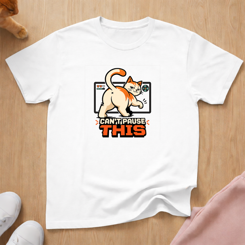 Can't pause this T-shirt