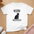 Beard & Whiskers (dark) T-shirt