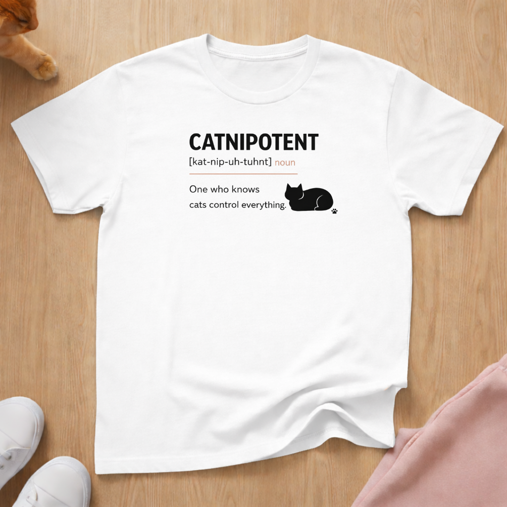 Catnipotent definition T-shirt