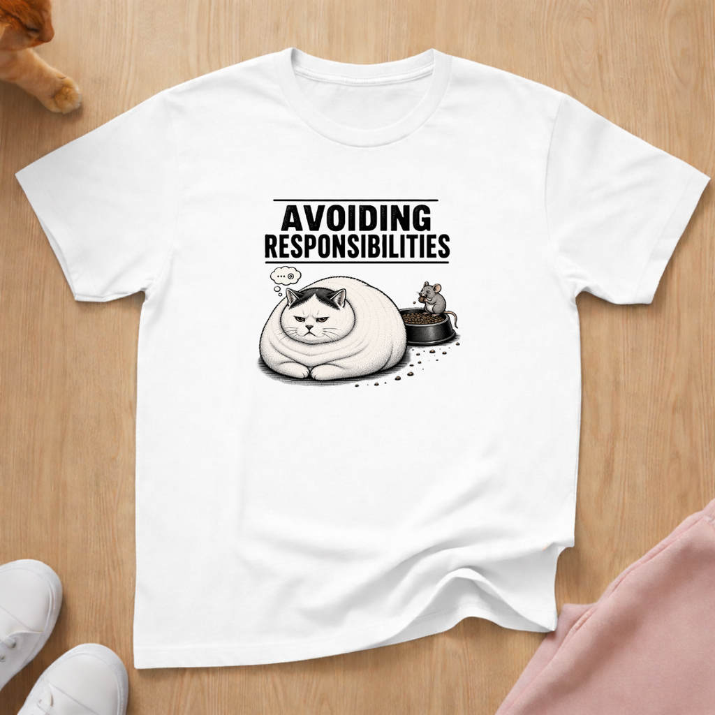 Avoiding responsibilities (dark) T-shirt