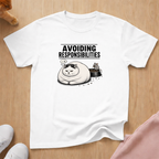 Avoiding responsibilities (dark) T-shirt