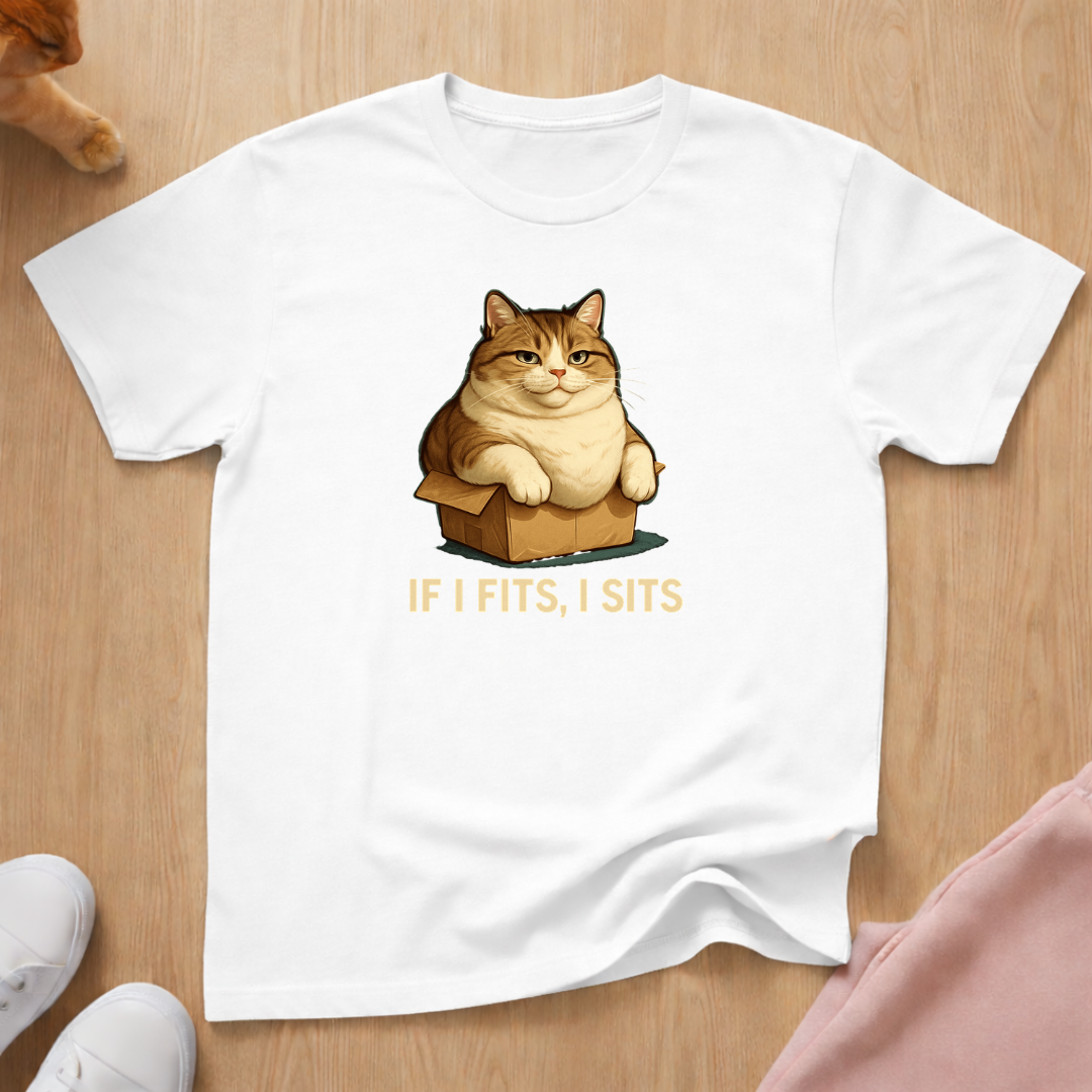 If I Fits cat T-shirt