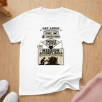 Cat logic flowchart T-shirt