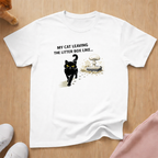 Leaving the litter box (Dark) T-shirt