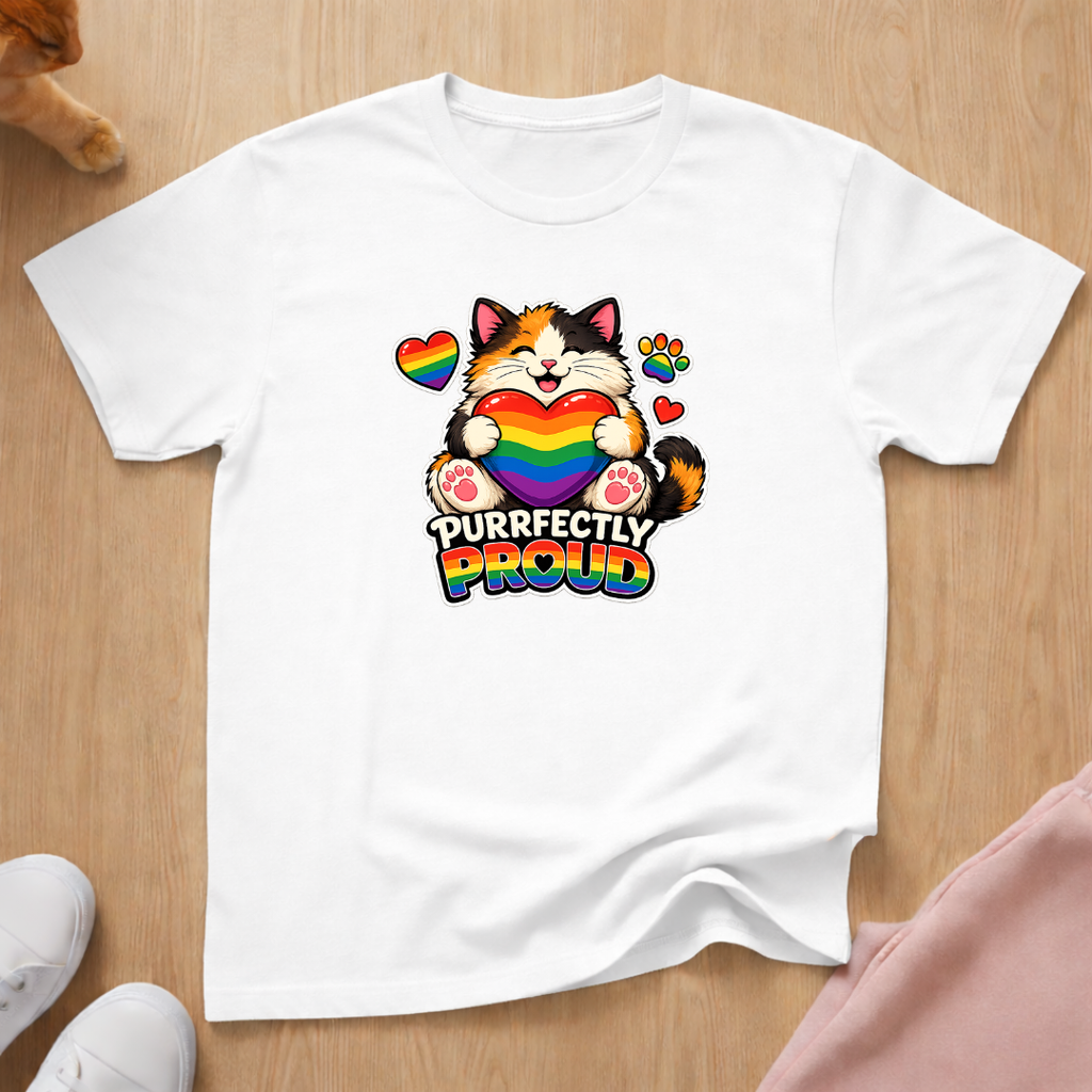 Purrfectly proud T-shirt