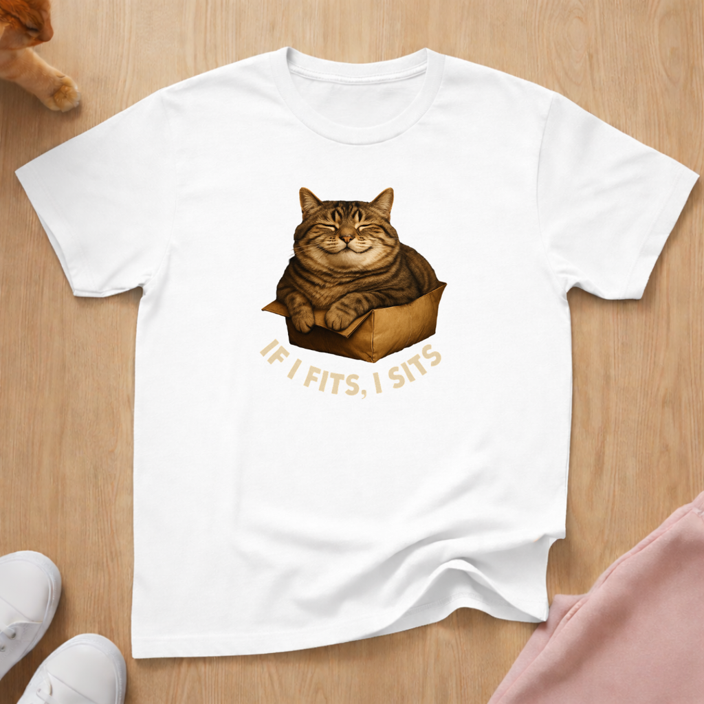 If I Fits 2 cat T-shirt