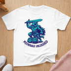 Meow Rage Unleashed cat T-shirt