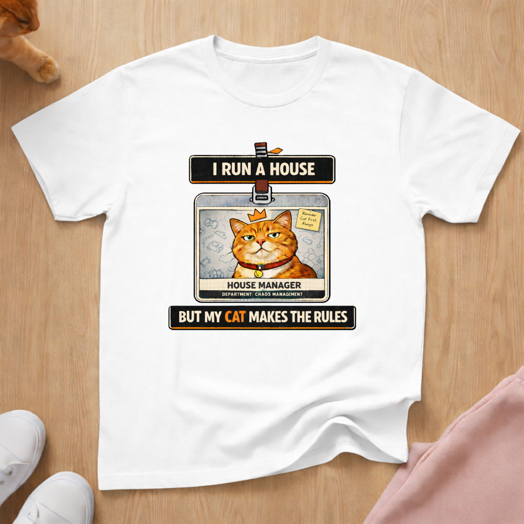 I run a house T-shirt