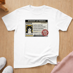 Introvert cat person ID T-shirt