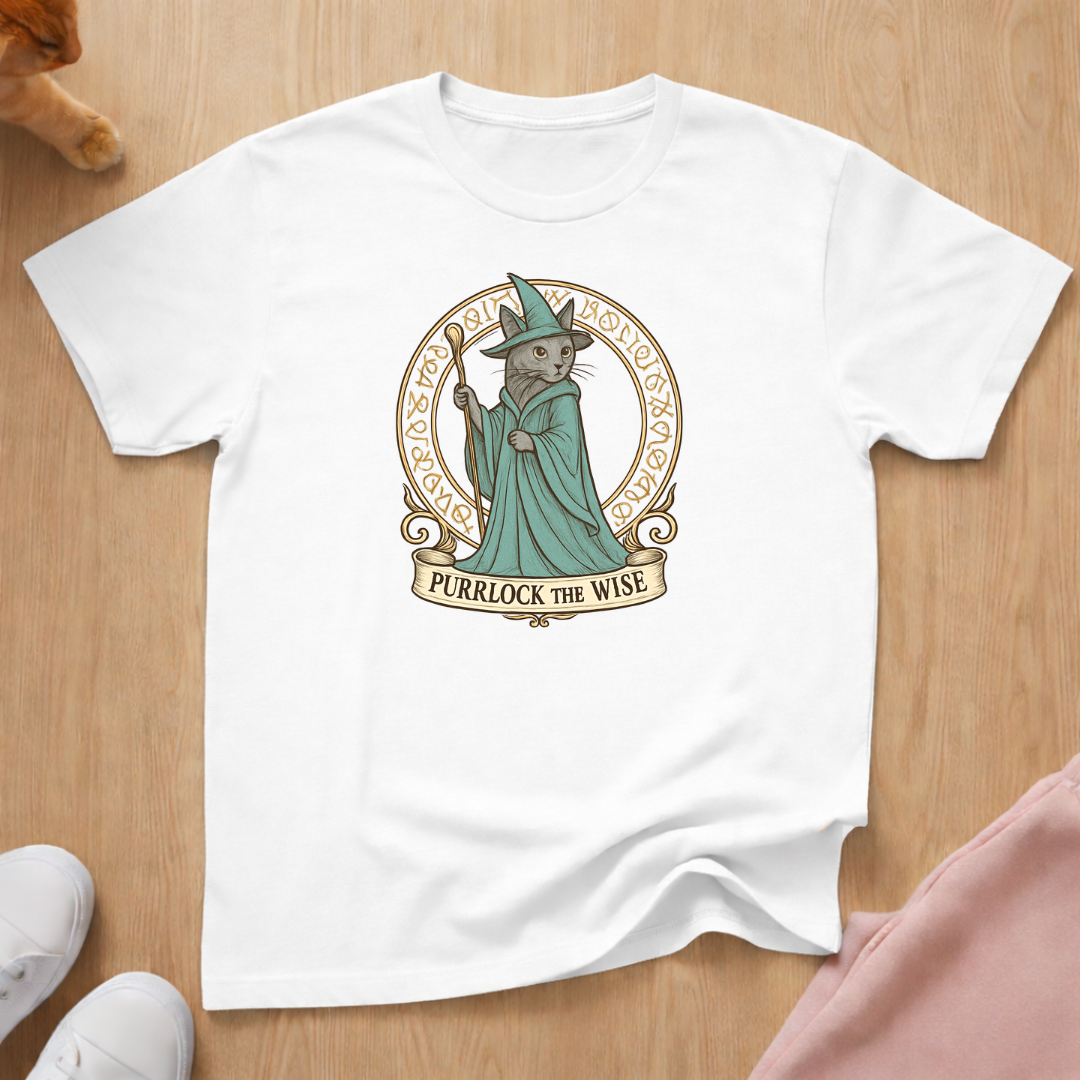 Purrlock 2 cat T-shirt
