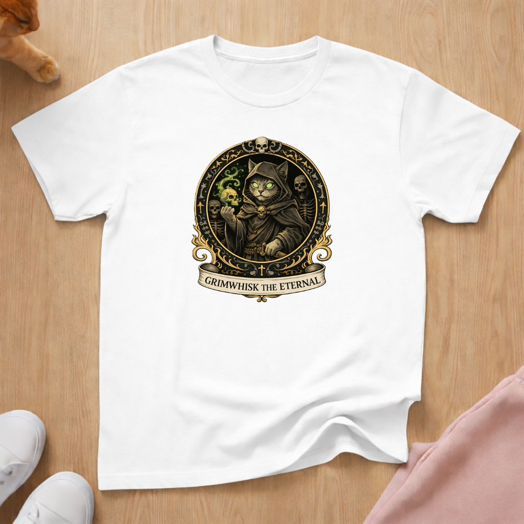 RPG Necromancer "Grimwhisk" T-shirt