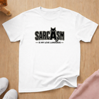 Sarcasm is my love language (dark) T-shirt