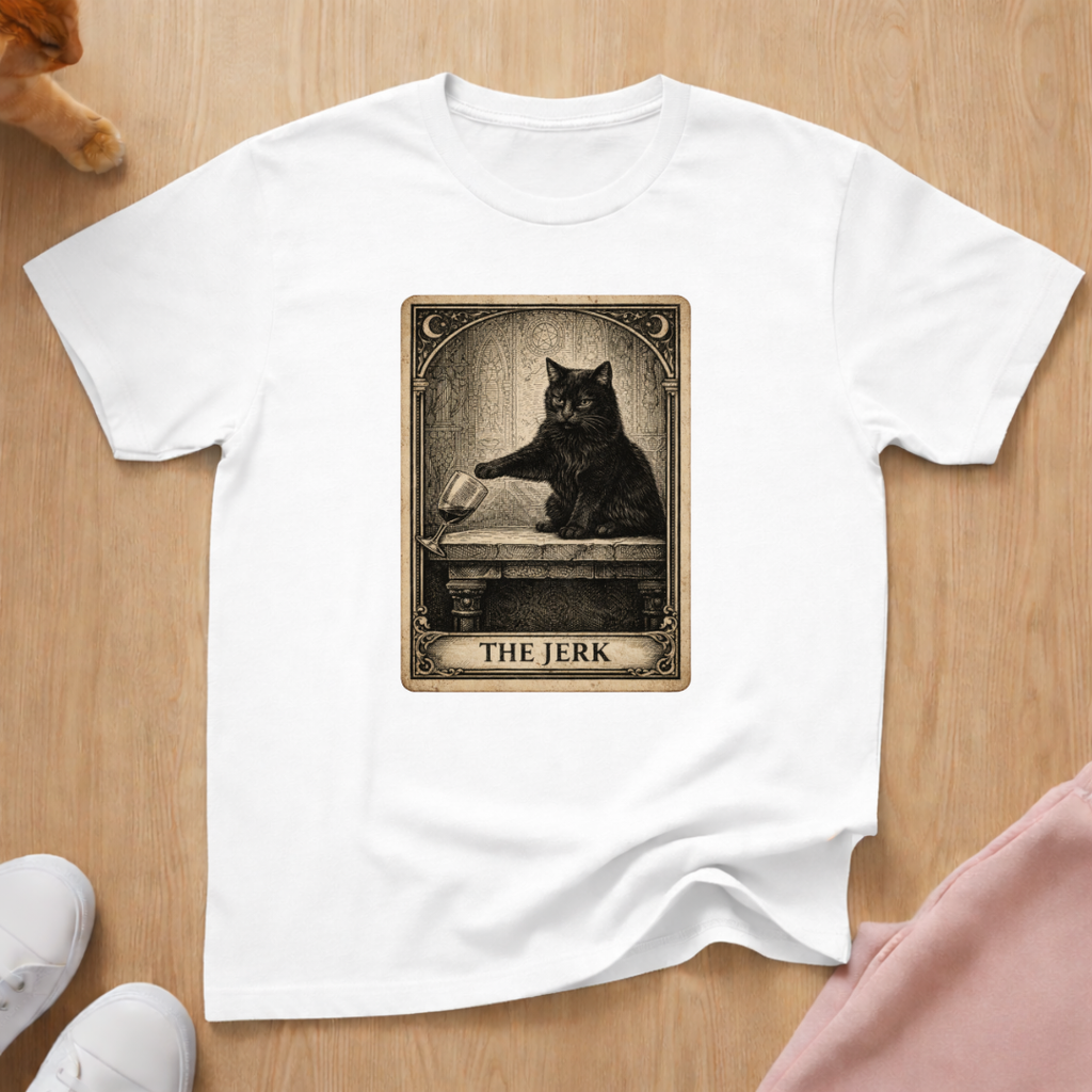 "The Jerk" Tarot Card T-shirt