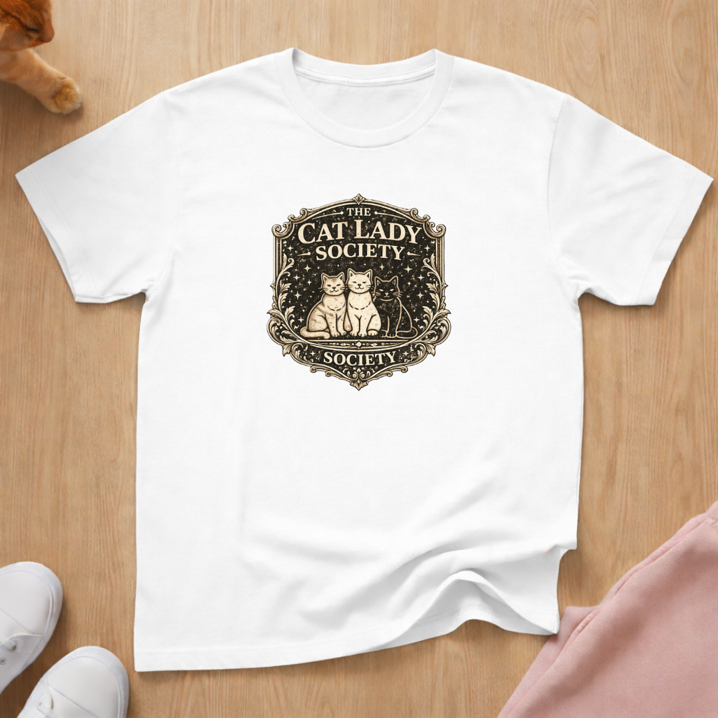 Cat Lady Society T-shirt