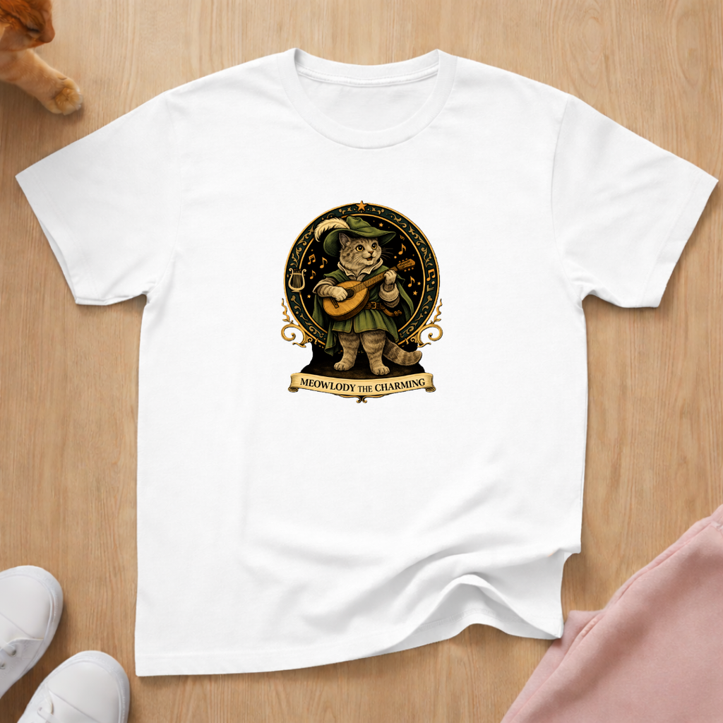 RPG Bard "Meowlody" 2 T-shirt