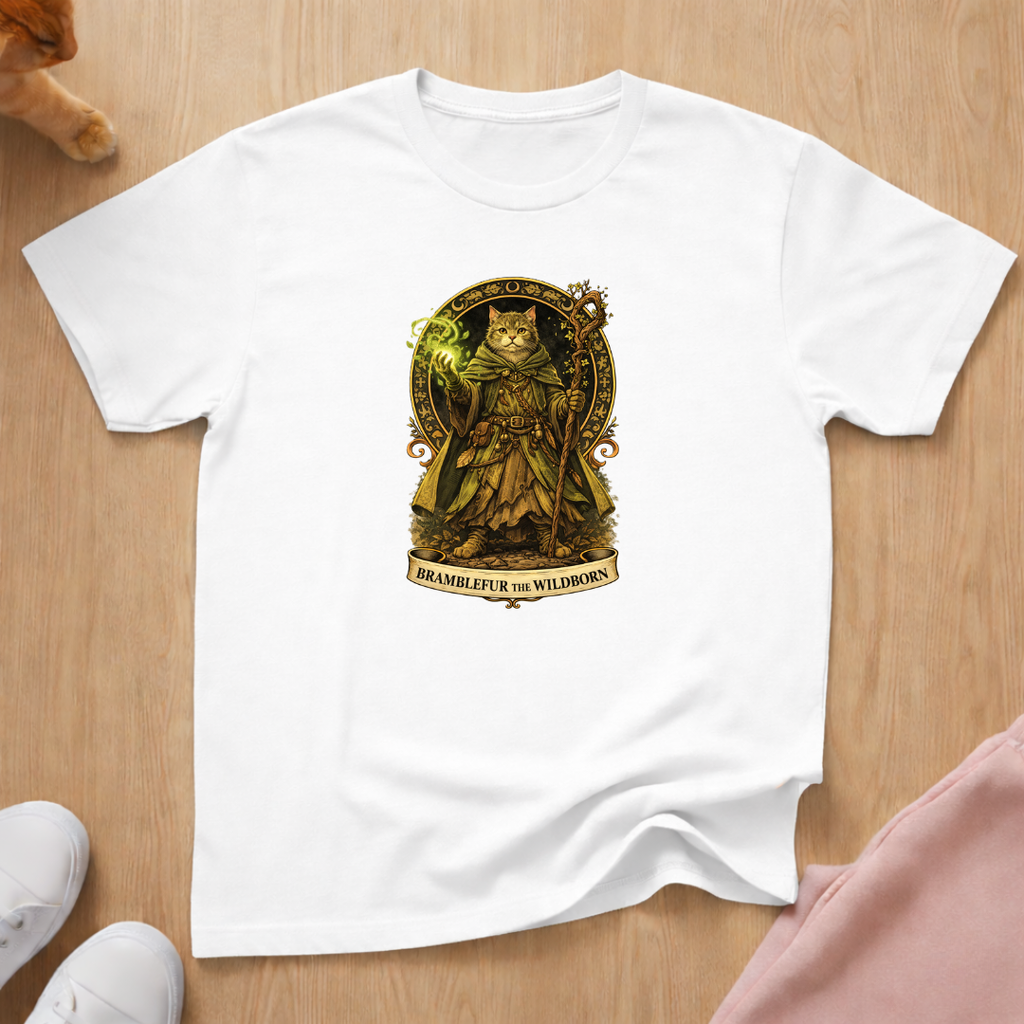 RPG Druid "Bramblefur" 2 T-shirt