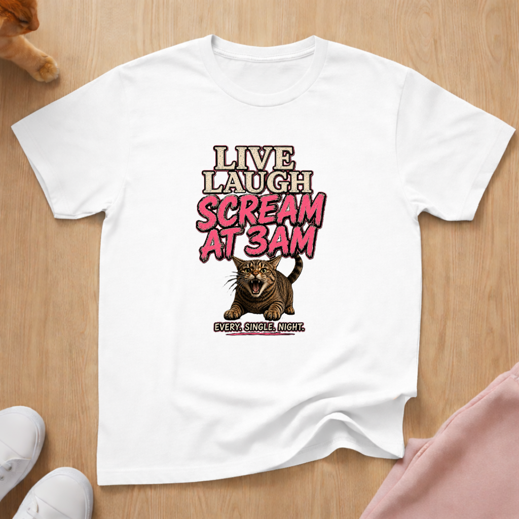 Live Laugh Scream T-shirt