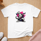 Keytar cat T-shirt
